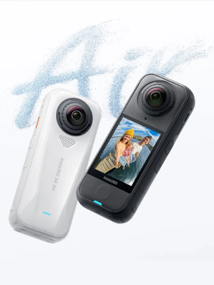 Insta360 X4 Air / X4 actiecamera - 165 g lichte 8K 360 graden camera, onzichtbaar paaleffect Ingebouwde want X4 Air - afbeelding 2