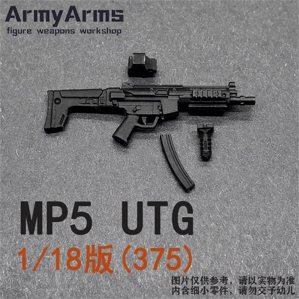 Snail ArmyArms 1/18 3.75" Doll Soldier About 3.5cm MP5 UTG Submachine Gun Not Launch Equipment Gift Model Toy In Stock view 2