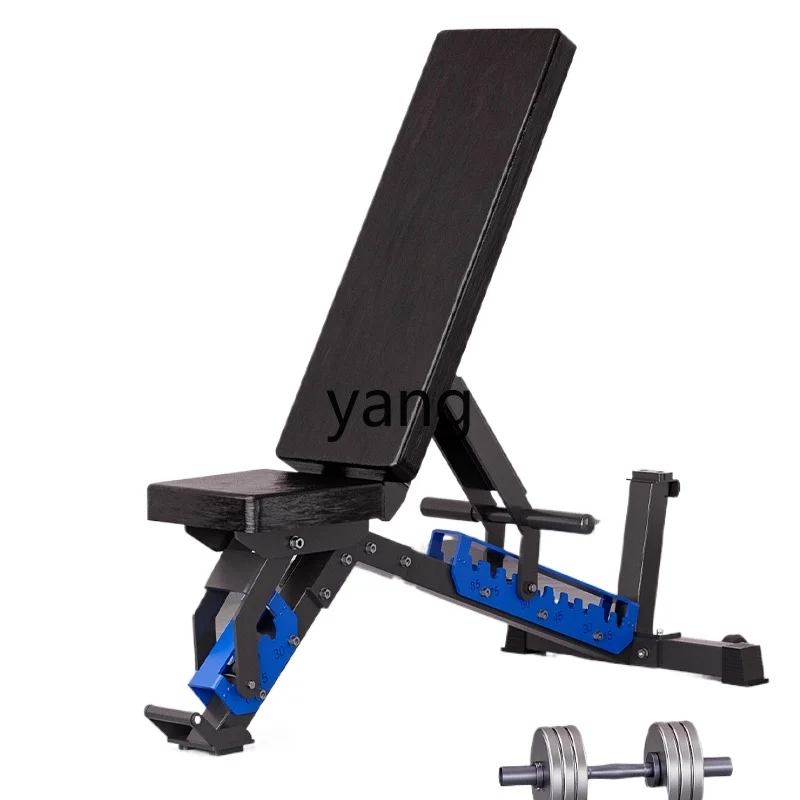 Ltt Home Fitness Indoor Commercial Barbell Bench Stool Folding Fitness Equipment