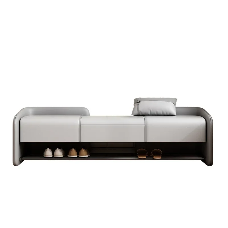 

Rectangular sofa bedside stool, storage rectangular household luxury stool