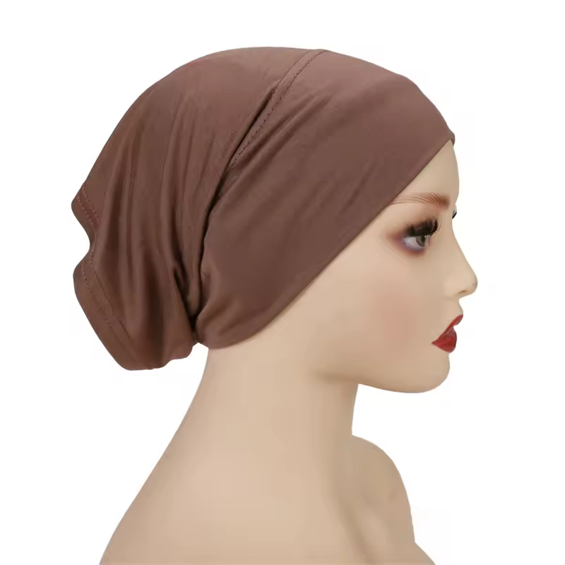 Cotton Modal Inner Hijab Undercap Muslim Turban Islam Underscarf Hijab Bonnet Soft Stretch HIjabs Tube Cap Turbante Mujer Hat - Image 31