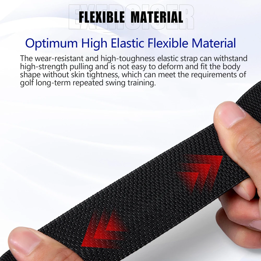 PGM Golf-Schlagtrainer, Anti-Flug-Ellbogenband, Maßgefertigtes Schwungkorrektur-Armband, Golf-Schlagtrainingshilfe für Männer, Frauen und Anfänger – Detail 7