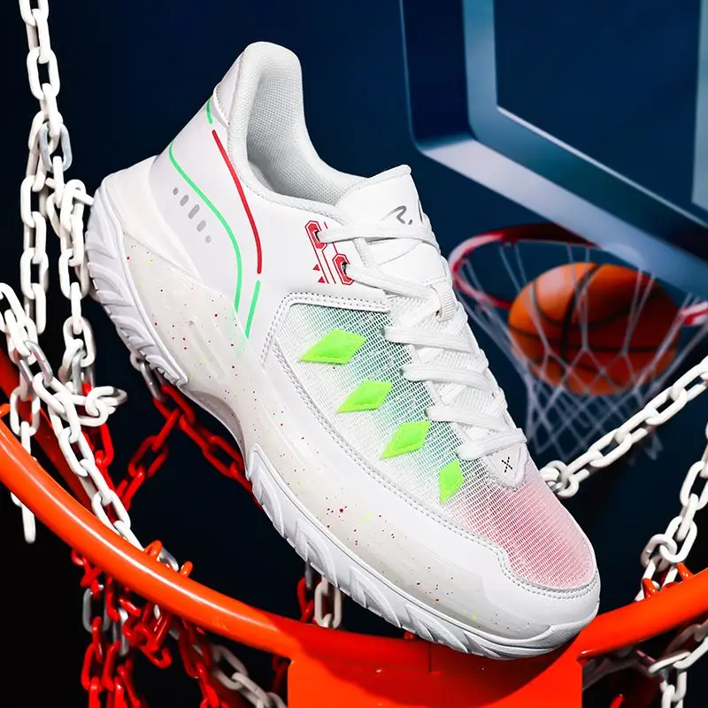 2026 New Luxury Basketball Men Shoes Comfortable Outdoor Sneakers Man Anti-Slip Sport Basketball Shoe Top Quality Sport Trainers