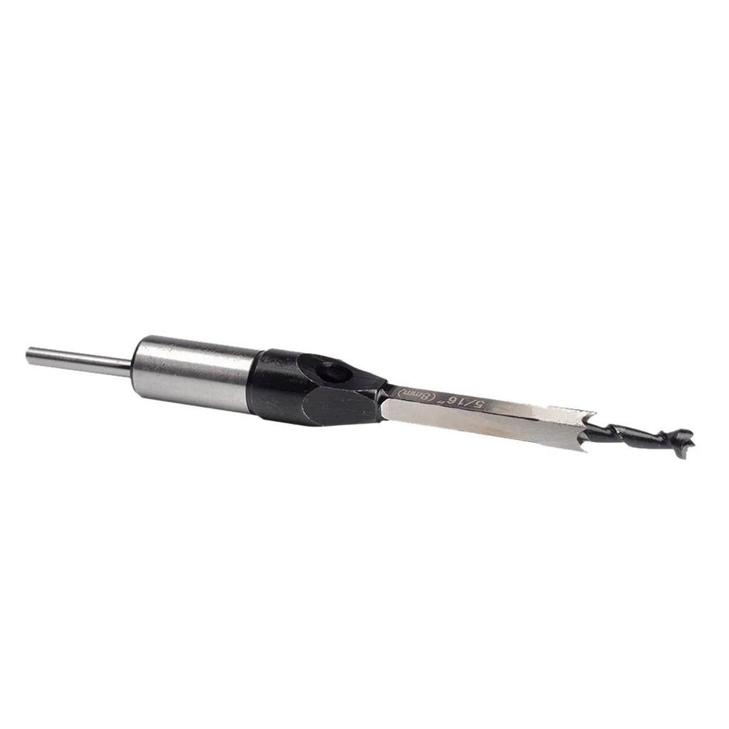 High Speed Steel Square Drill Bit Woodworking Tool Bit Long Core Wood Drill Bit for Mortise Machine