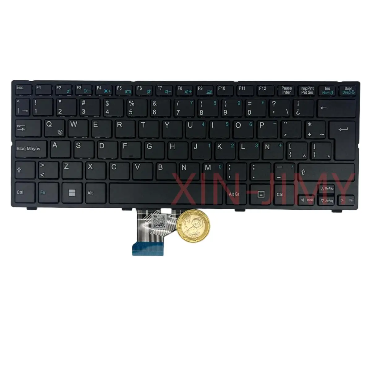 New Keyboard for T304 / T304P / SF20PA6W / SF20GM6 / SF20GM7, Latin Portuguese (PT) Layout
