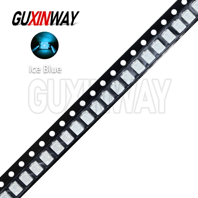100 قطعة SMD LED الثنائيات 3528 1210 ديود SMD LED Diodo Kit RGB أحمر أخضر أزرق أصفر وردي دافئ أبيض أرجواني برتقالي.