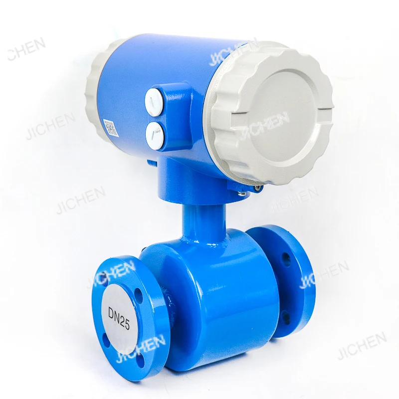 0 ~ 30 م 3 / ساعة قطر الاستشعار DN10 ~ DN600 دقة 1.0% أو 0.5% (اختياري) مقياس الجريان الكهرومغناطيسي السائل الرقمي