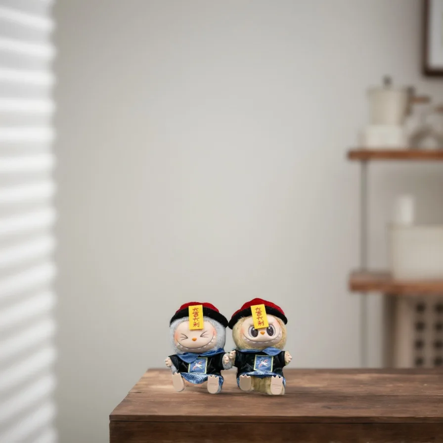 

Labubu clothing pendants for generations one, two, and three, Labubu Sit Doll clothing, Happy Ghost outfit, Mr Zombie outfit