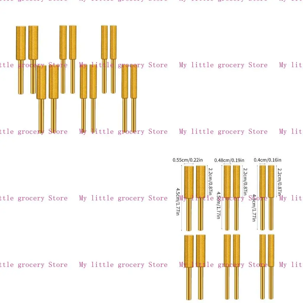 D5BD Precise Chainsaw Chain Sharpening dengan Diamond File Diamond Chainsaw Shipener