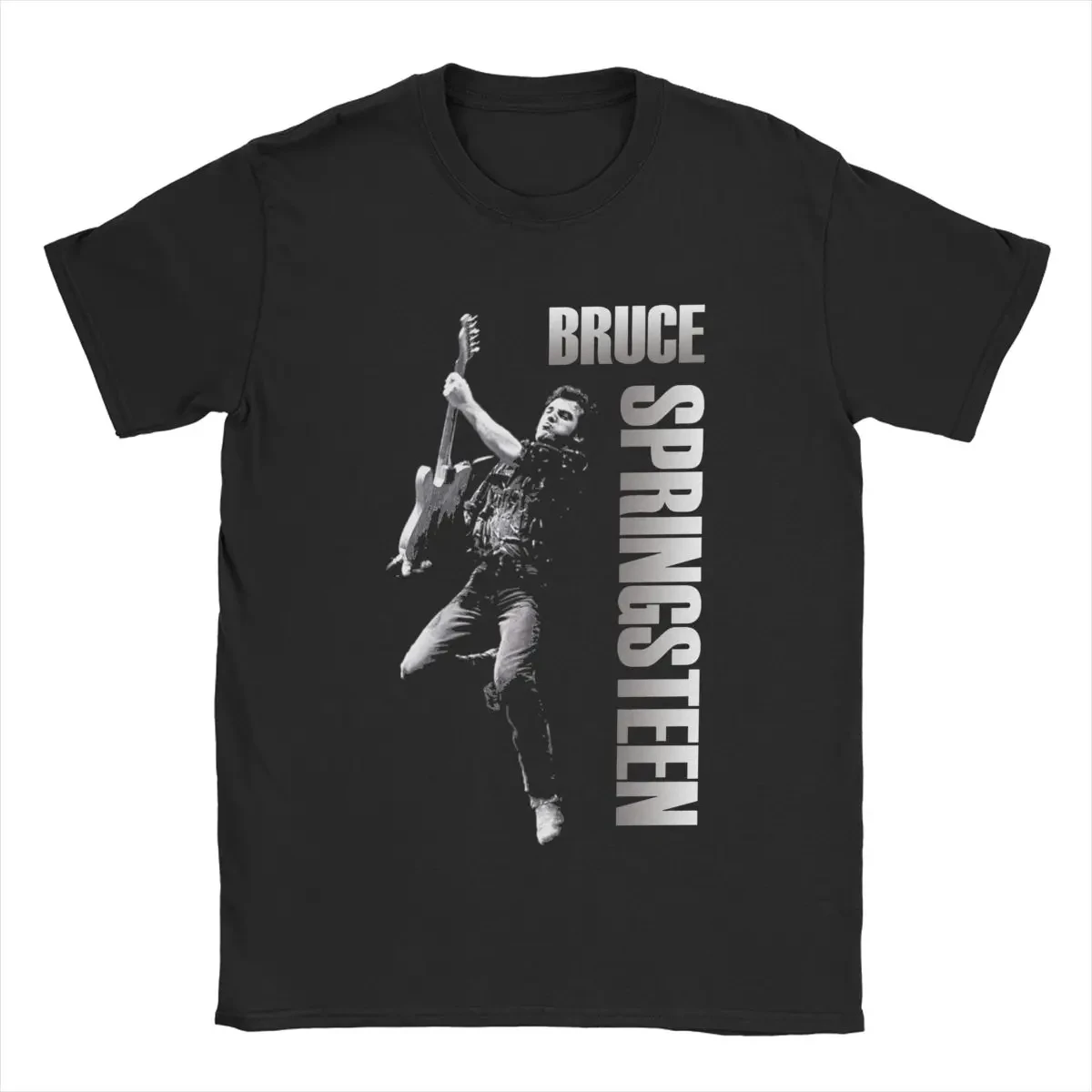 Summer Men Women's Bruce Springsteen Cool Singer T Shirts Merch Rock Music Cotton T-shirt Clothes Vintage Tee Shirt