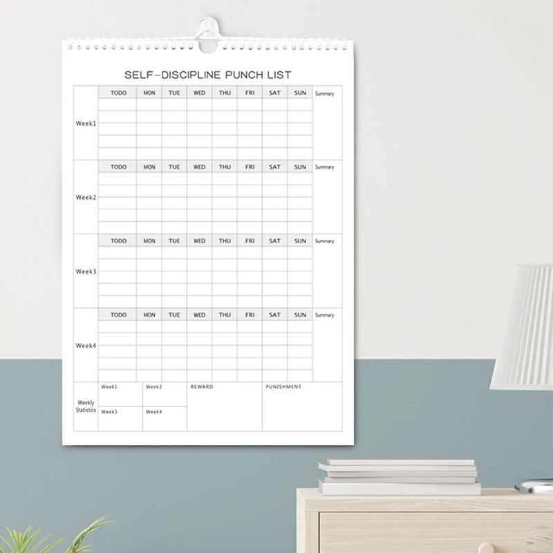 Paper Calendar Whiteboard Month Dry Erase Blank Planner Monthly Planning Work Boards