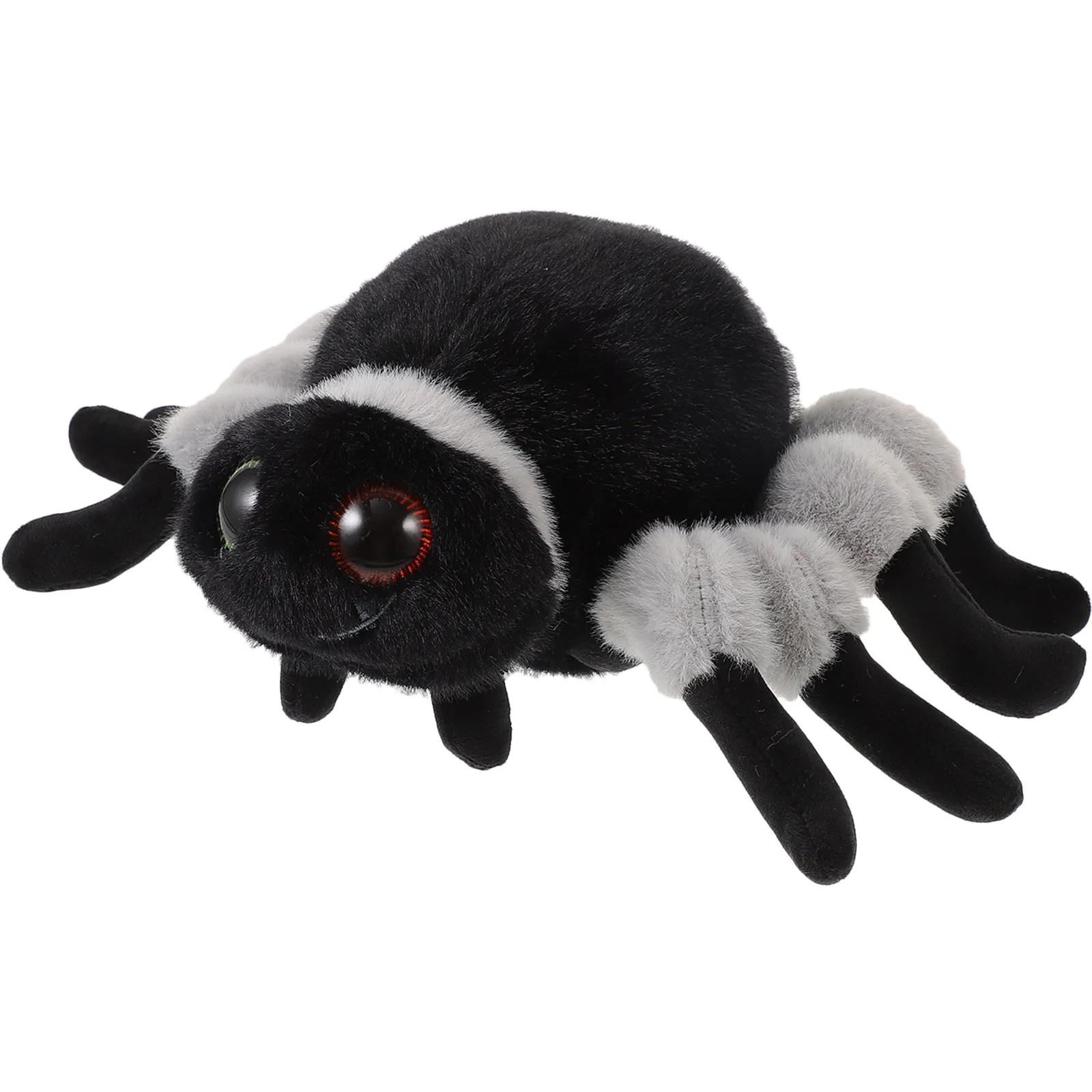 

Giant Stuffed Spider Realistic Soft Cotton Animal Bedroom Decoration Creative Gift for Festival Friends Spider