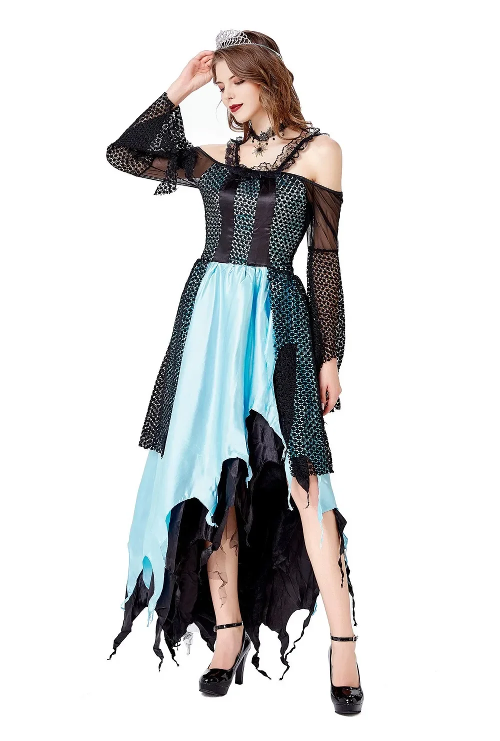 Halloween Carnival Cosplay Evil Queen Vampire Costume