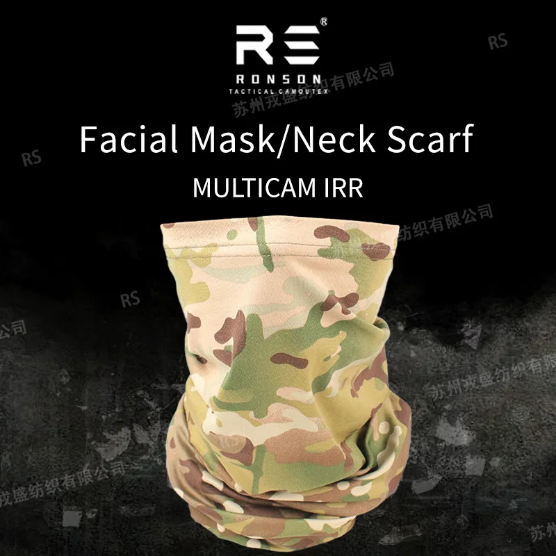 

Winter Face Mask Camouflage Printed Polyester Mesh Neckerchief Outdoor Ride Mask Sun Protection Face Cover Headscarf Cold Proof