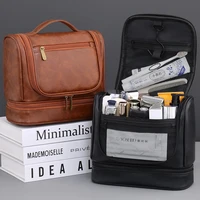 Neceser de negocios transfronterizo para hombre, bolsa de maquillaje impermeable multifuncional de alta gama de gran capacidad, bolsa de almacenamiento de mano
