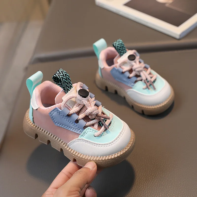2026 Autumn Baby Toddler Shoes For Boys Girls Breathable Mesh Little Kids Casual Sneakers Non-slip Children Sport Shoes