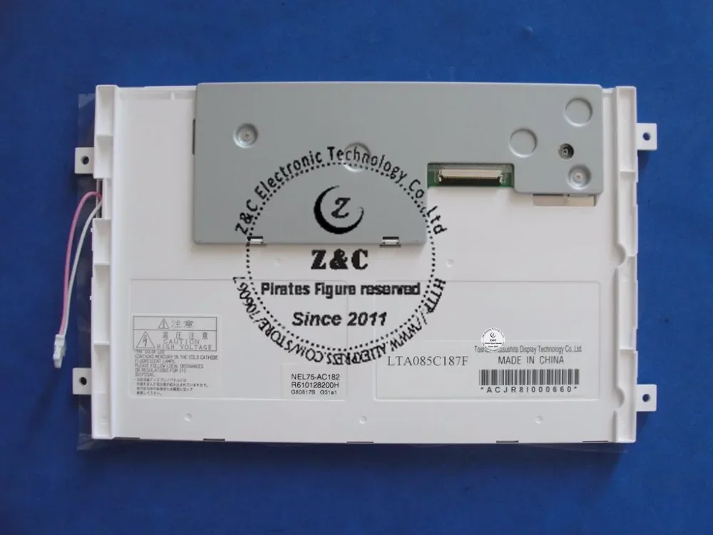 

LTA085C187F Original 8.5" LCD screen for industrial equipment LCD