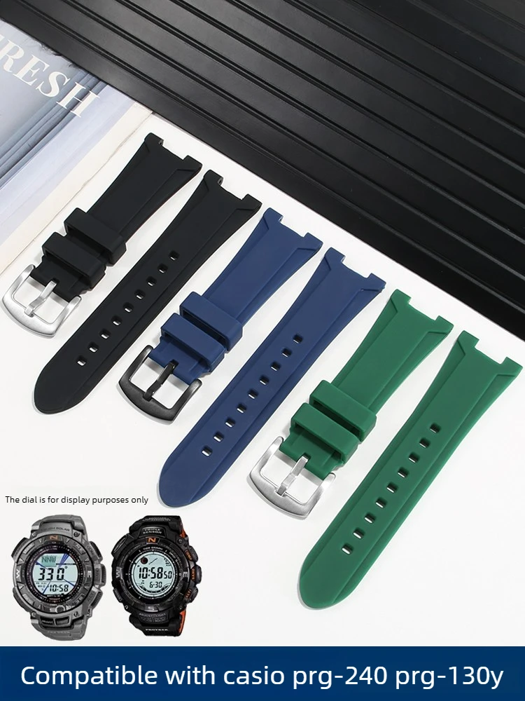 

Ремешок для часов из полимерной смолы для часов серии Casio PRG-240 PRG-130Y/T PRW-1500