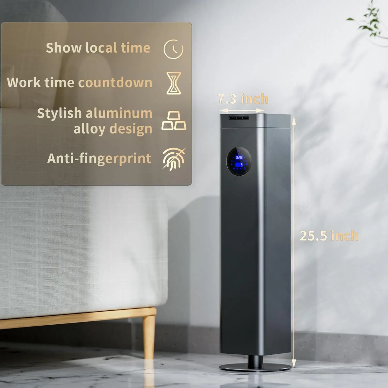 ماكينة هواء برائحة 1500 مل للمنزل، 4000 مربع. قدم التغطية الناشر بدون ماء الناشر الضروري النفط فندق رائحة الناشر الهواء البارد