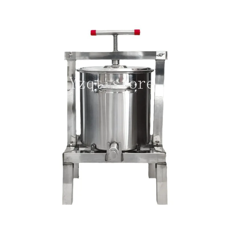 Stainless Steel Wax Press, Honey Press, Juice Press Household Small Honey Extruder Bee Honey Beater Tool