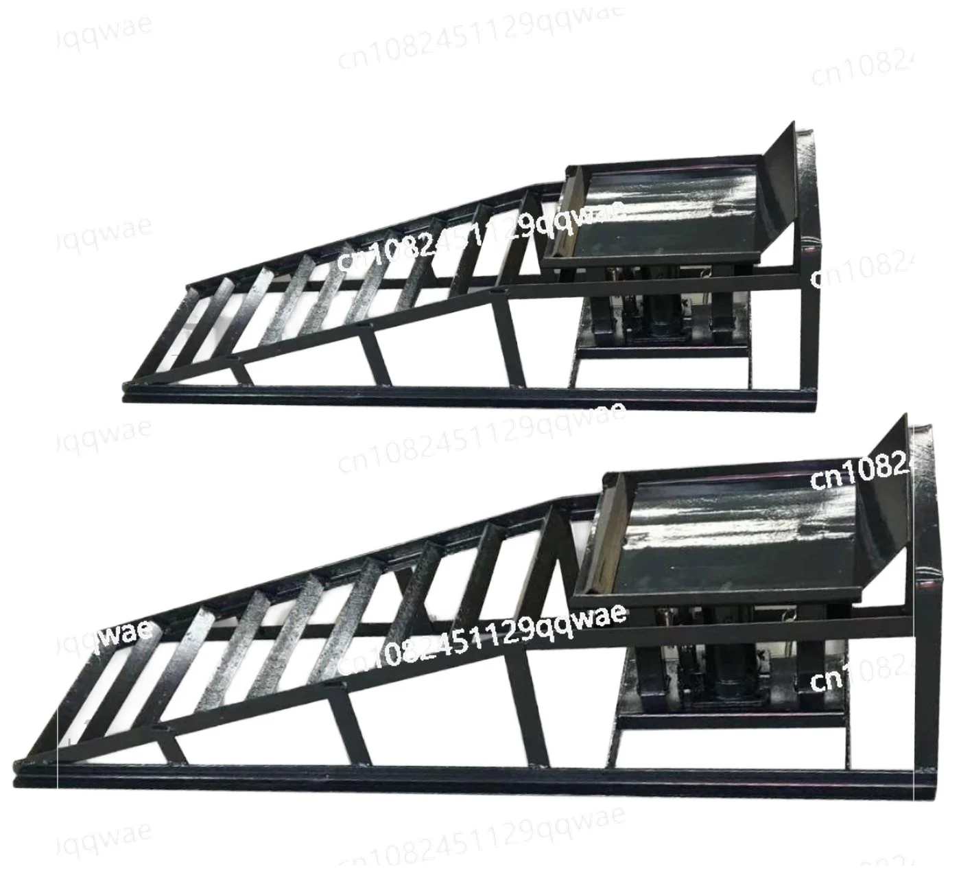 Factory direct sales portable double cylinder hydraulic lift double column car ramp home car maintenance