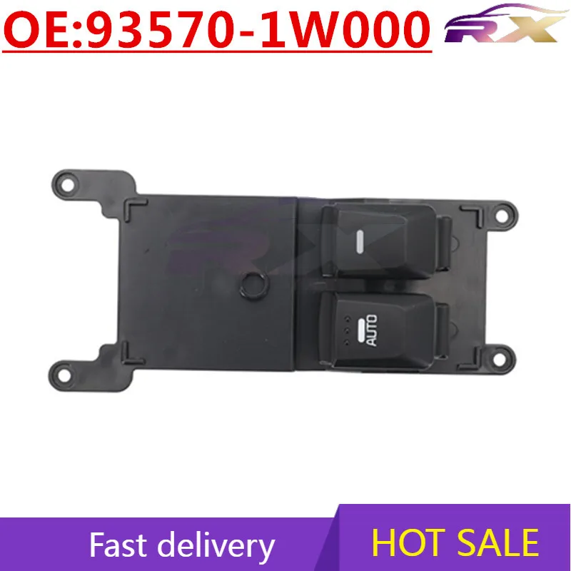 

OEM:93570-1W000 Power Window Master Control Switch For Hyundai/Kia Rio