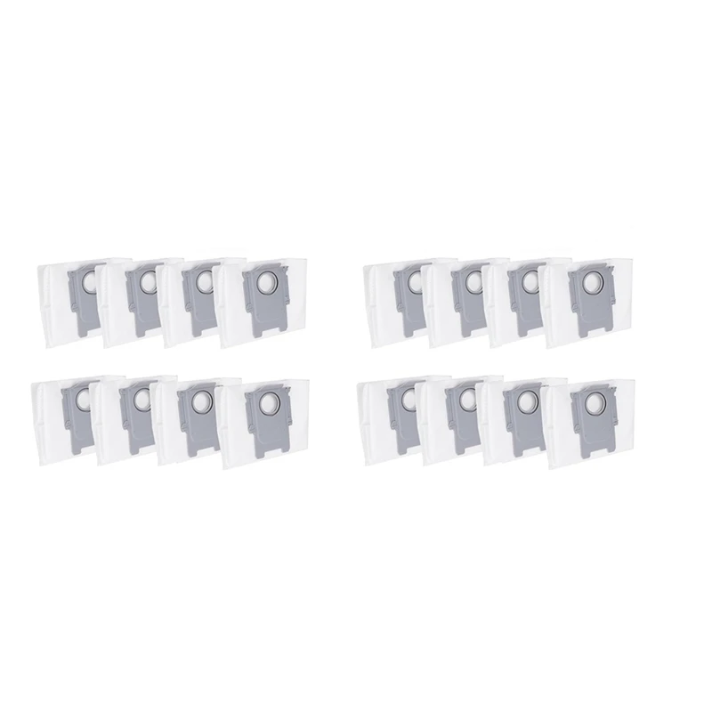

A01V-16Pcs Dust Bags Replacement For Roborock S8+ /S8 Pro Ultra / S7 Maxv Ultra / Q5 / Q5+ / Q7+ / Q7 Max+ Vacuum Cleaner Bag