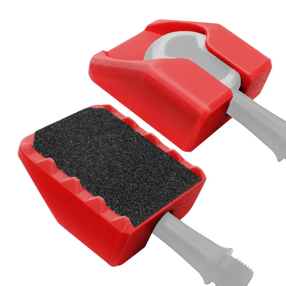 

Clipless Pedal Adaptation Bike Pedal Adapters 60x60x23.5mm Accessory Center Frosted Texture Double Anti-slip Design