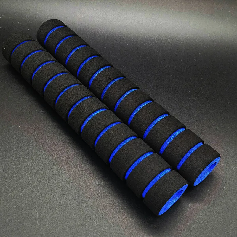22cm Long Sponge Foam Grips - Pair of Horizontal Bar Handles for Home Workout & Gym Pull Up Equipment