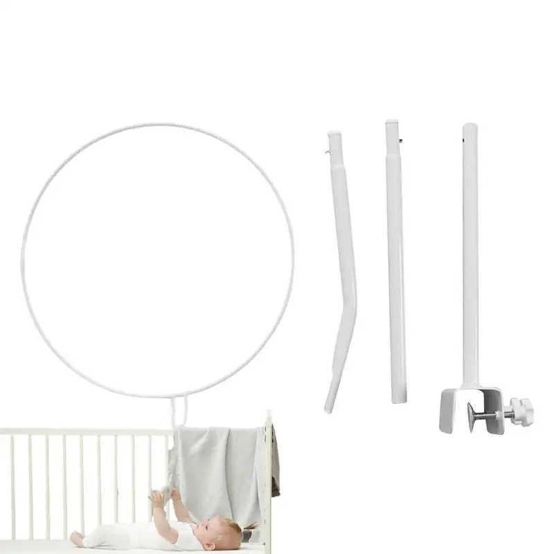 Adjustable Mosquito Net Stand Holder Baby Mosquito Net Stand Crib Netting Canopy Holder For Baby Bed Support Tent Accessories