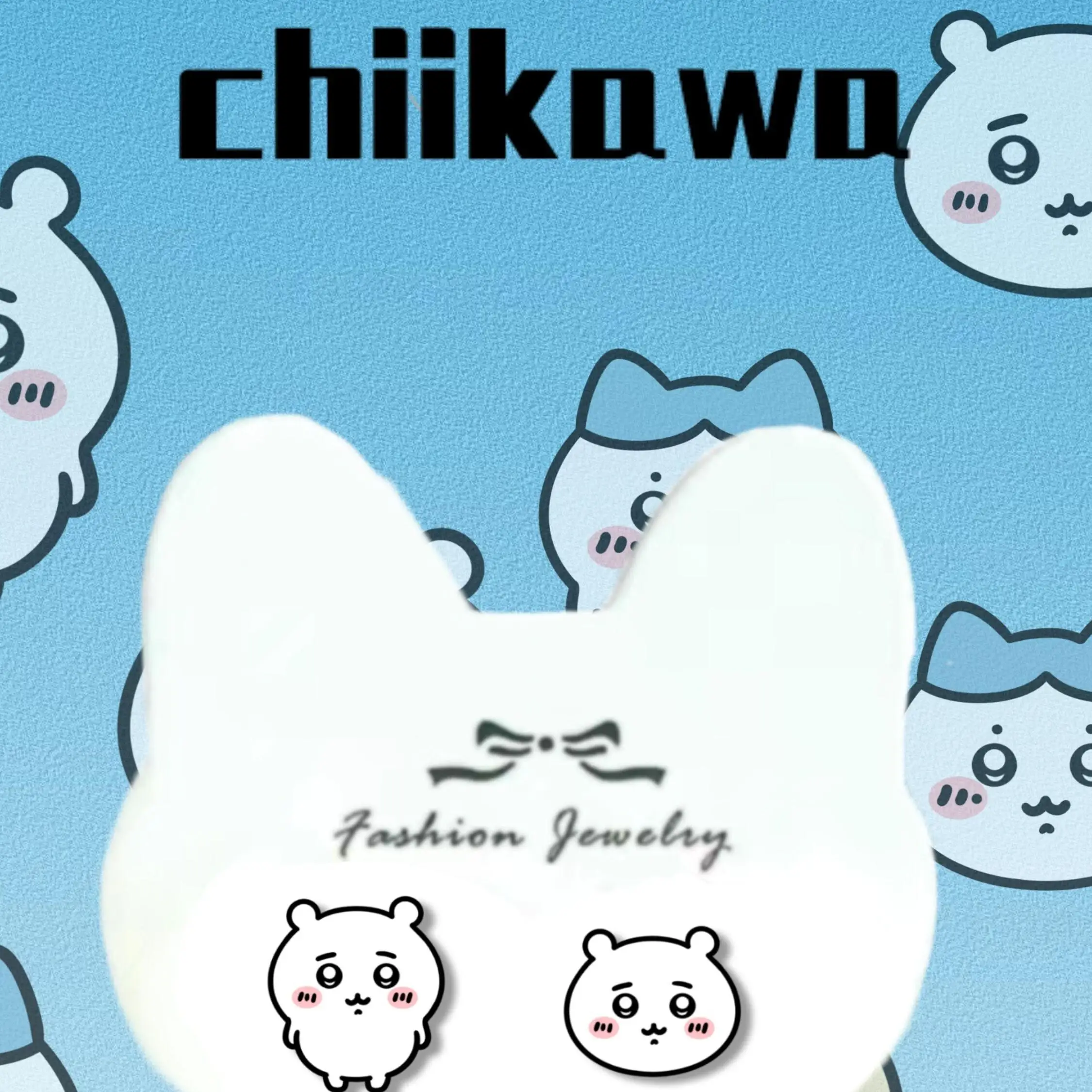 مجموعة أقراط Chiikawa Hachiware Usagi اللطيفة للطالبات أقراط للفتيات الجميلات هدية عيد ميلاد