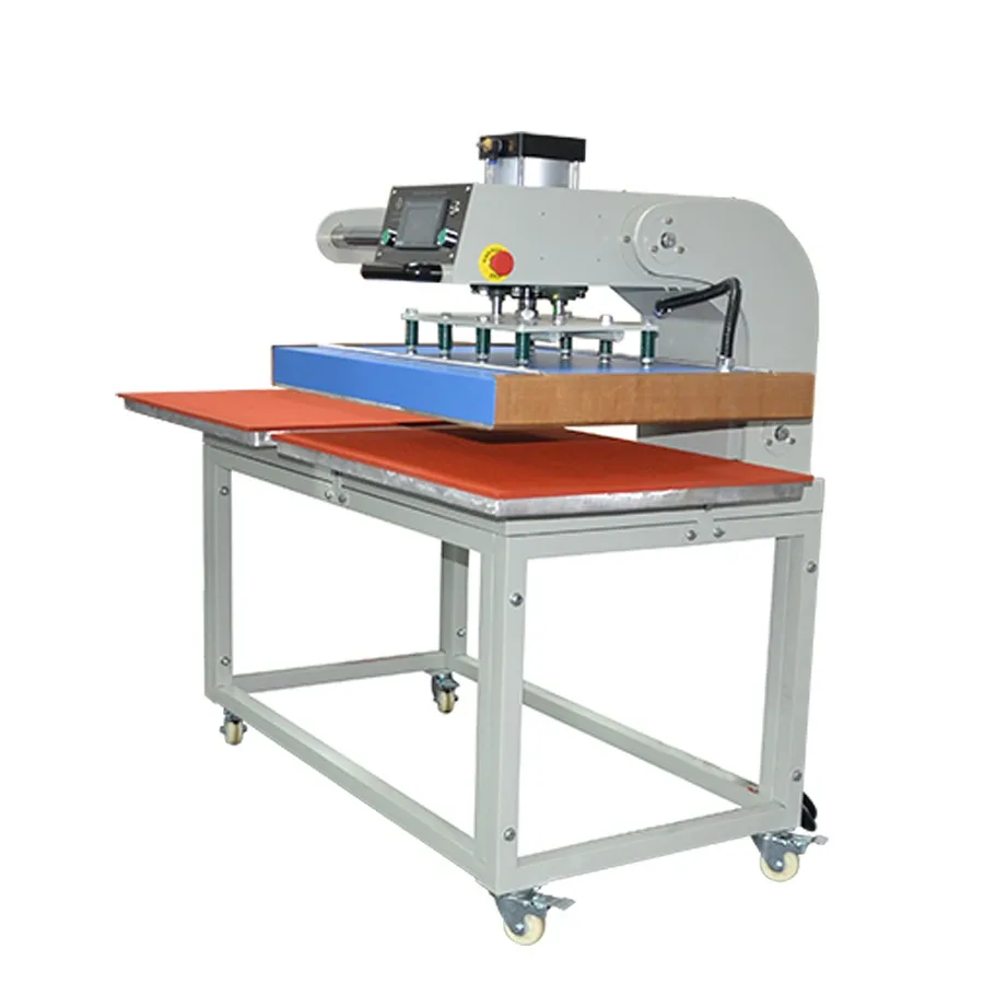 All In One Iron Textile Double Table Automatic Heat Press Machine For 24*32 Inch