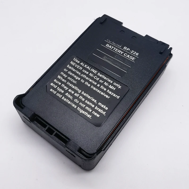 BP-226 Walkie Talkie Battery Box IPX4 custodia impermeabile per batteria AA per ICOM IC-M87 IC-F61 IC-F61M IC-V85 IC-V85E IC-F50 IC-F60