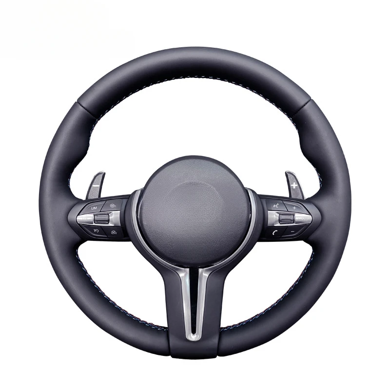 For BMW F15 F30 M3 M5 Custom M Style Sport Full Leather Steering Wheel Assembly With Steering Wheel Horn Cover - view 5