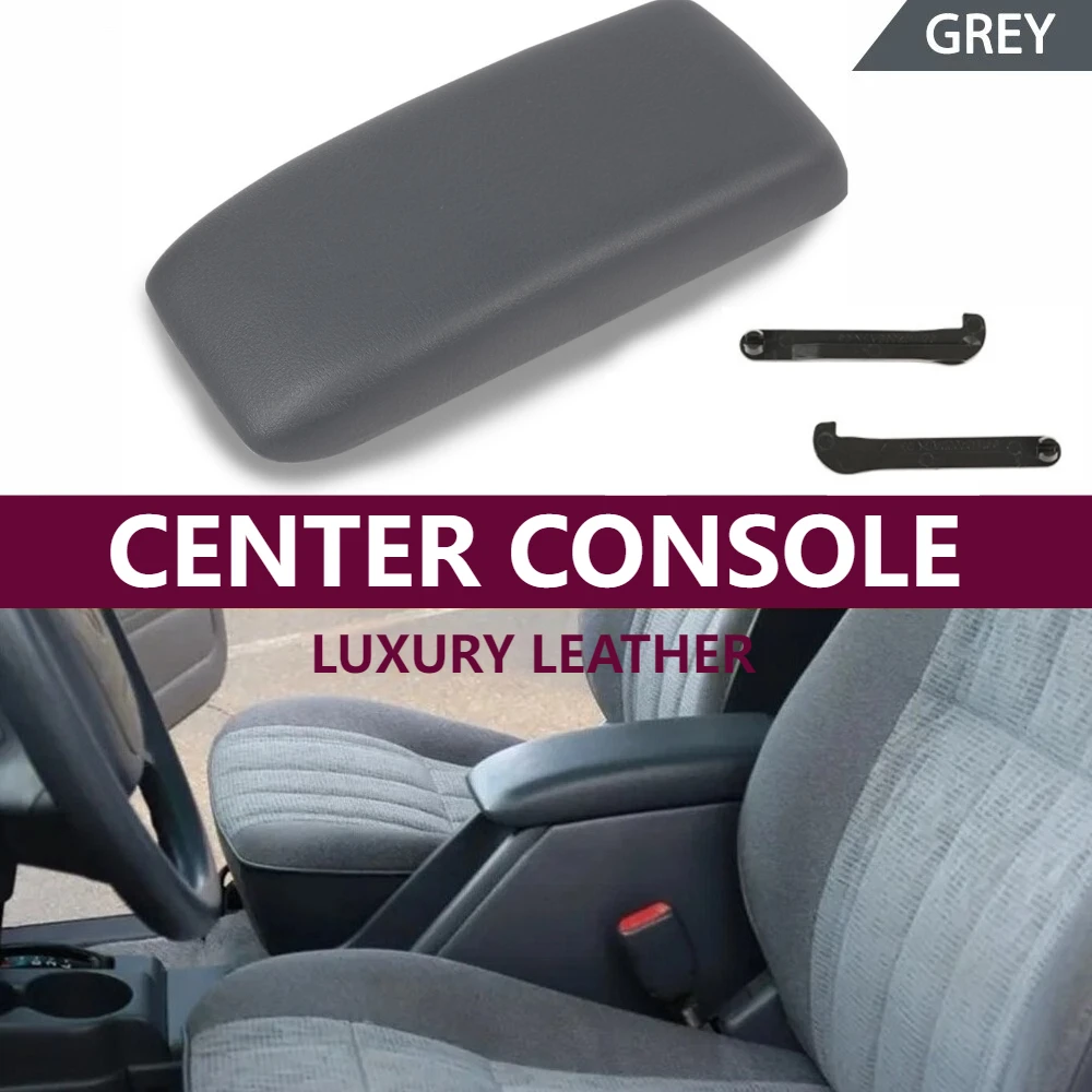 

Blue Gray Center Console Lid & Latch Fit For 95-00 Toyota Tacoma 96-98 4Runner 58905-35040-B0 5890535040B0