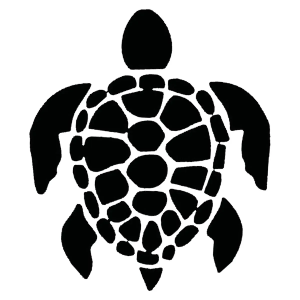 

1 шт. модная наклейка с контуром черепахи — привлекательная водонепроницаемая виниловая наклейка для ноутбуков, телефонов, рюкзаков, бутылок с водой и гаджетов