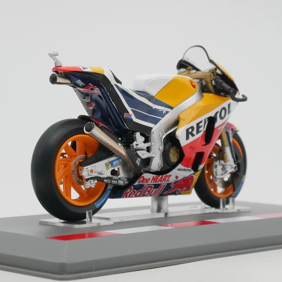 IXO 1:18 Scale Diecast Alloy Moto GP 2017 Honda RC213V Marc Marquez Motorcycle Toy Car Model Classic Adult Souvenir Gift Display