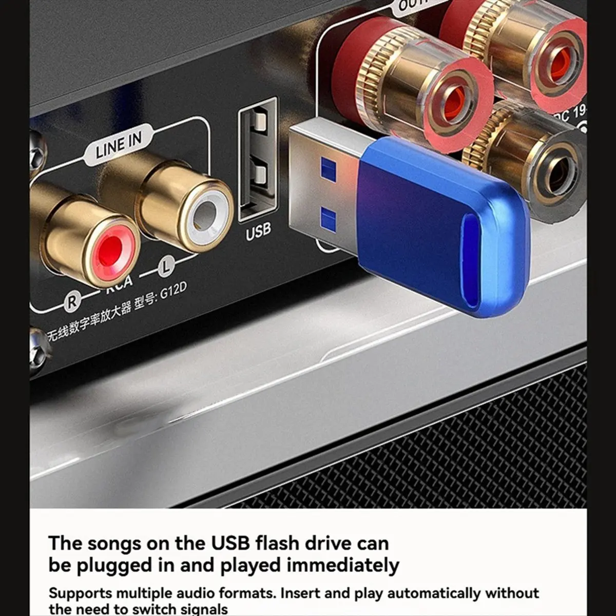 baay-bluetooth-53-tpa3116d2-class-d-power-amplifier-20-audio-amplifier-2x100w-2-microphone-usb-input-with-remote-eu-plug