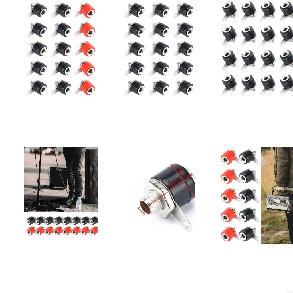 

Metal Completed 4MM Lecturer Couplings With Against Oxidation Coating for Enhancers Subwoofers and ADULT Systems Worldwide