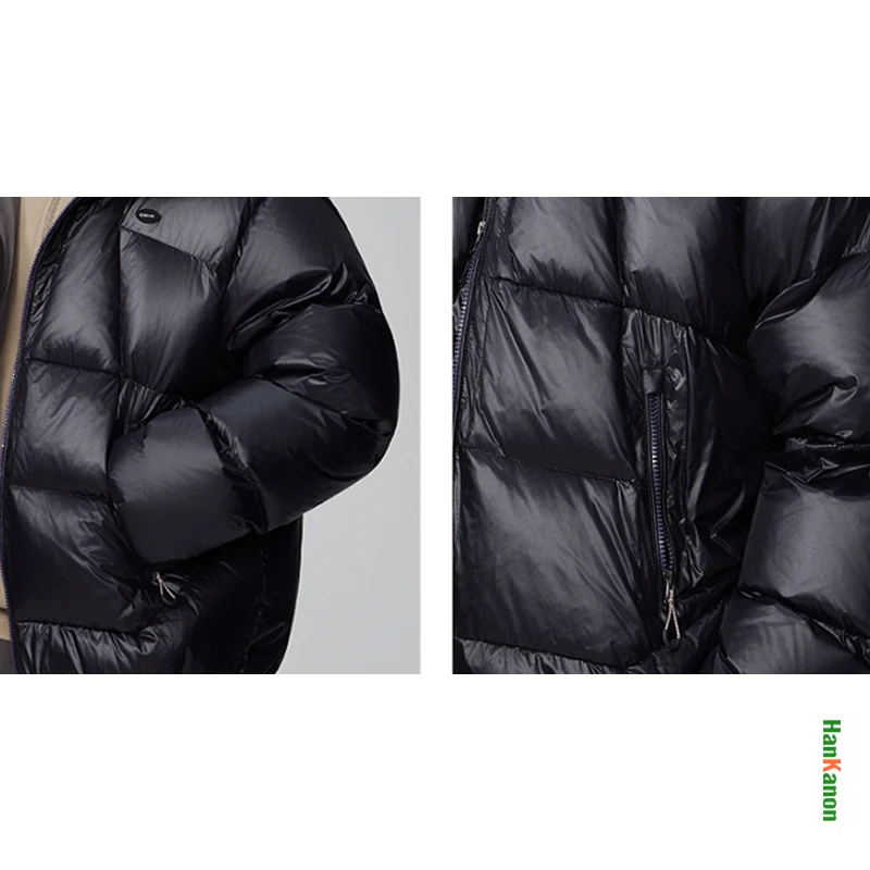 2025 New Winter Hooded Down Jacket:High-quality Warm, Windproof and Waterproof Outdoor Camping Jacket.