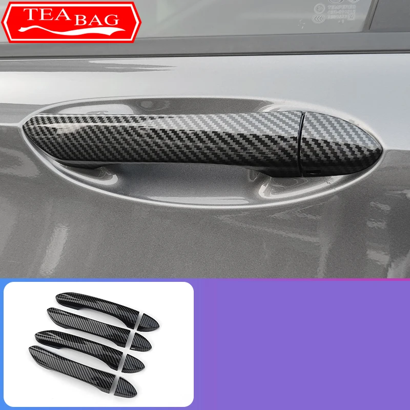For Trumpchi GAC Empow R 2022-2024 Car Door Bowl Handle Sticker Exterior Door Handle Scratch Protection Cover Auto Accessories