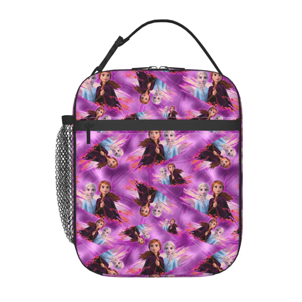 

Custom Elsa Cartoon Anime Frozen Cute Lunch Bag Warm Cooler Insulated Lunch Box for Children School Food Portable Tote Bags