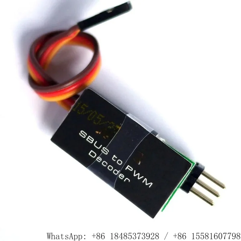 4 Channel S.BUS To PWM Signal Decoder Module Compatible with SBUS Receiver for RC Drone Fixed Wing Airplane Model Accessories