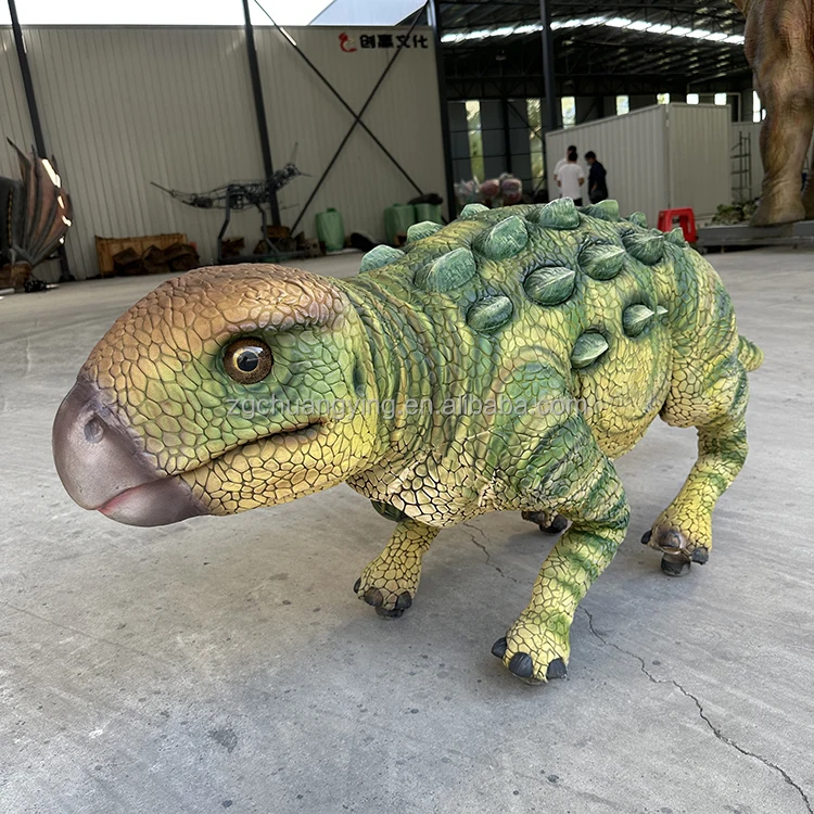 Remote Control Interactive Mechanical Dog Animatronic Walking Baby Dinosaur Robot Ankylosaurus With Movements Dinosaur For Park