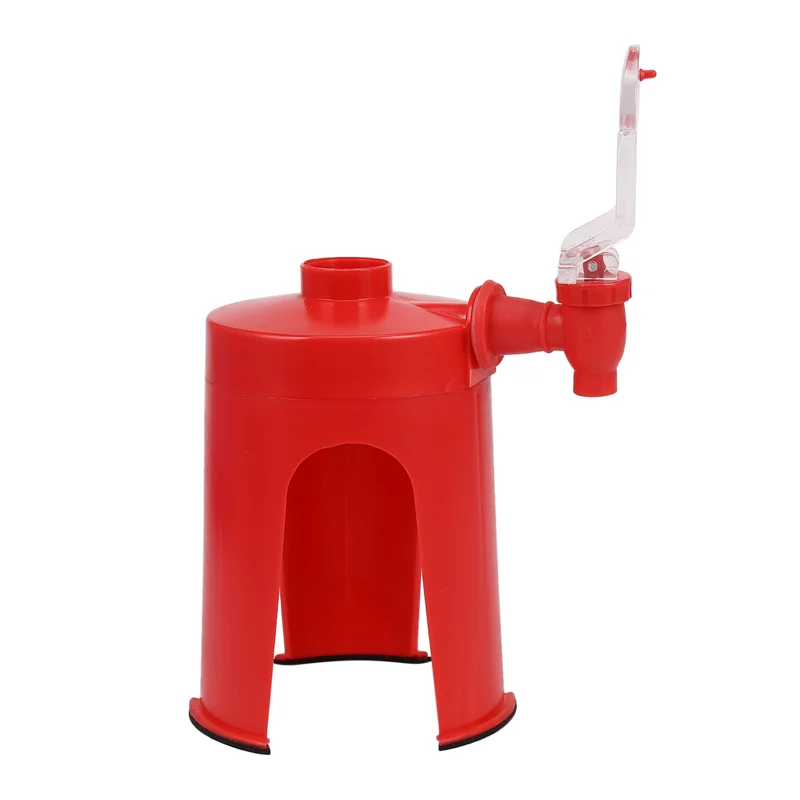 【Limited Time Offer】2X Plastic Mini Hand Pressure Type Inverted Drinking Fountain Coke Bottle Pump To Water Drinking Water Dispe