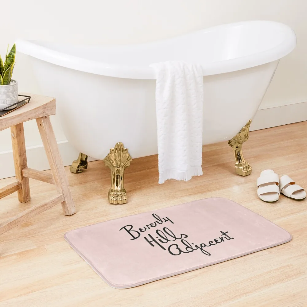 beverly hills adjacent Bath Mat Floor Toilet Non-Slip Bathroom Mat