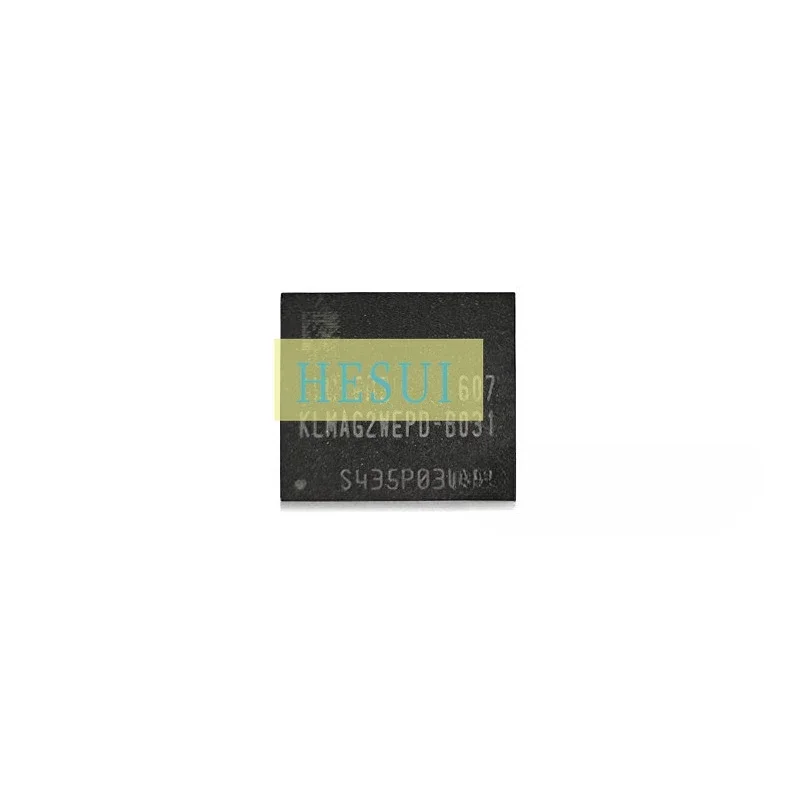 Used&Not NEW&Send after Measure KLMAG2WEPD-B031 16G version 5.0 Flash font eMMC random access memory New