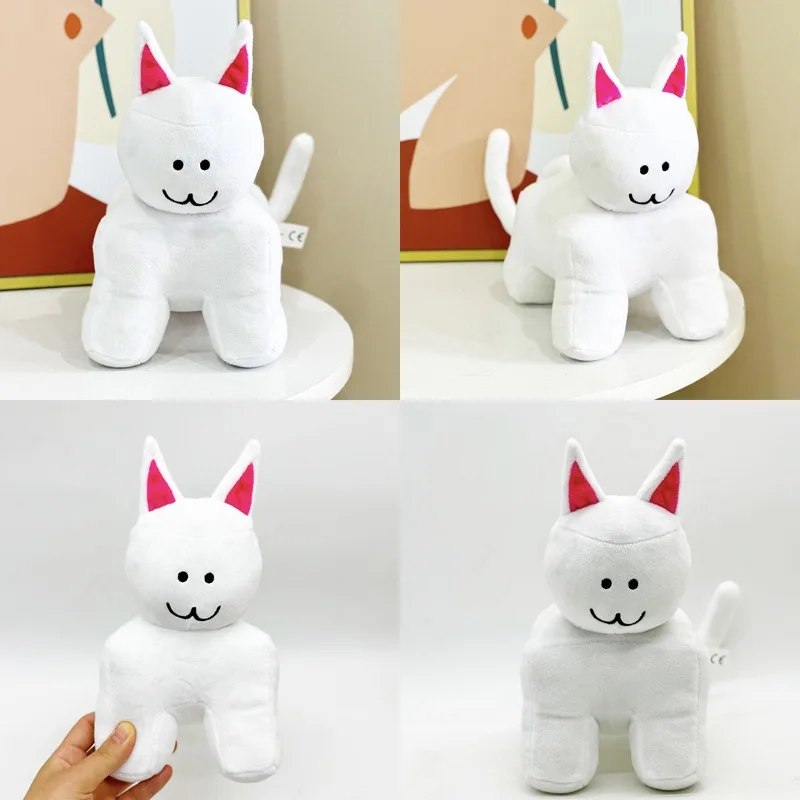 

Game Roblox Plushie Toy White Rabbit Cute Stuff Pillow Doll Peripherals Cartoon Valentines Gift Collectible Hobbies 24cm/60.96in