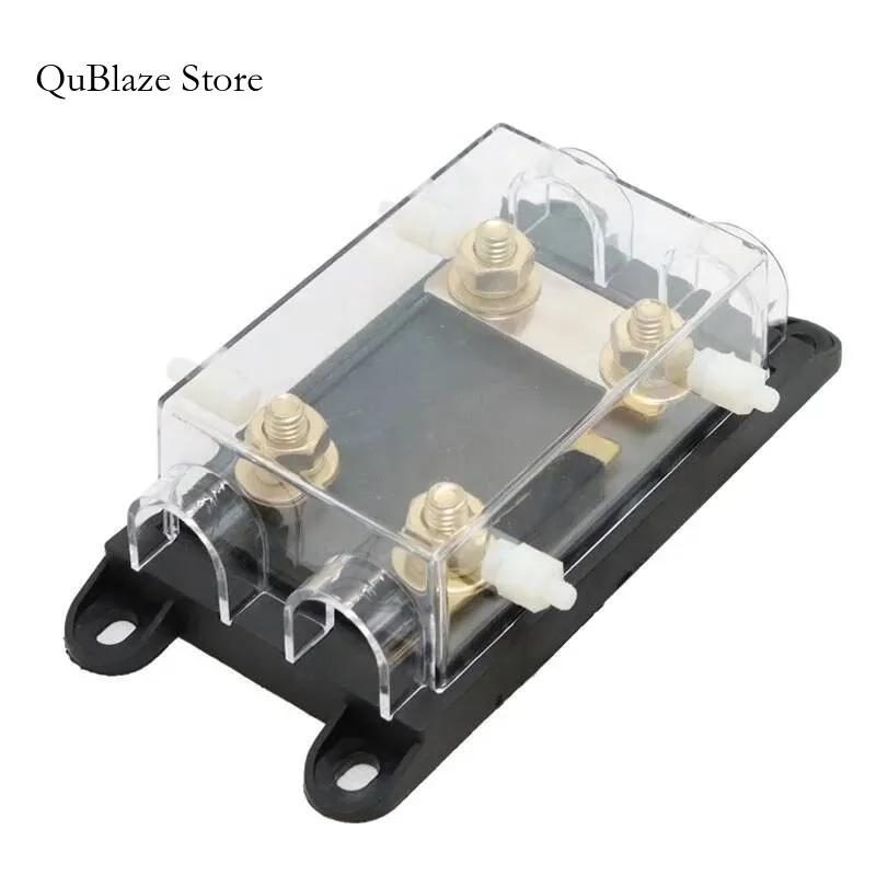 Box 2 Way Fuses Holder Camper Car Audio ANL Power Distribution Fuse Block