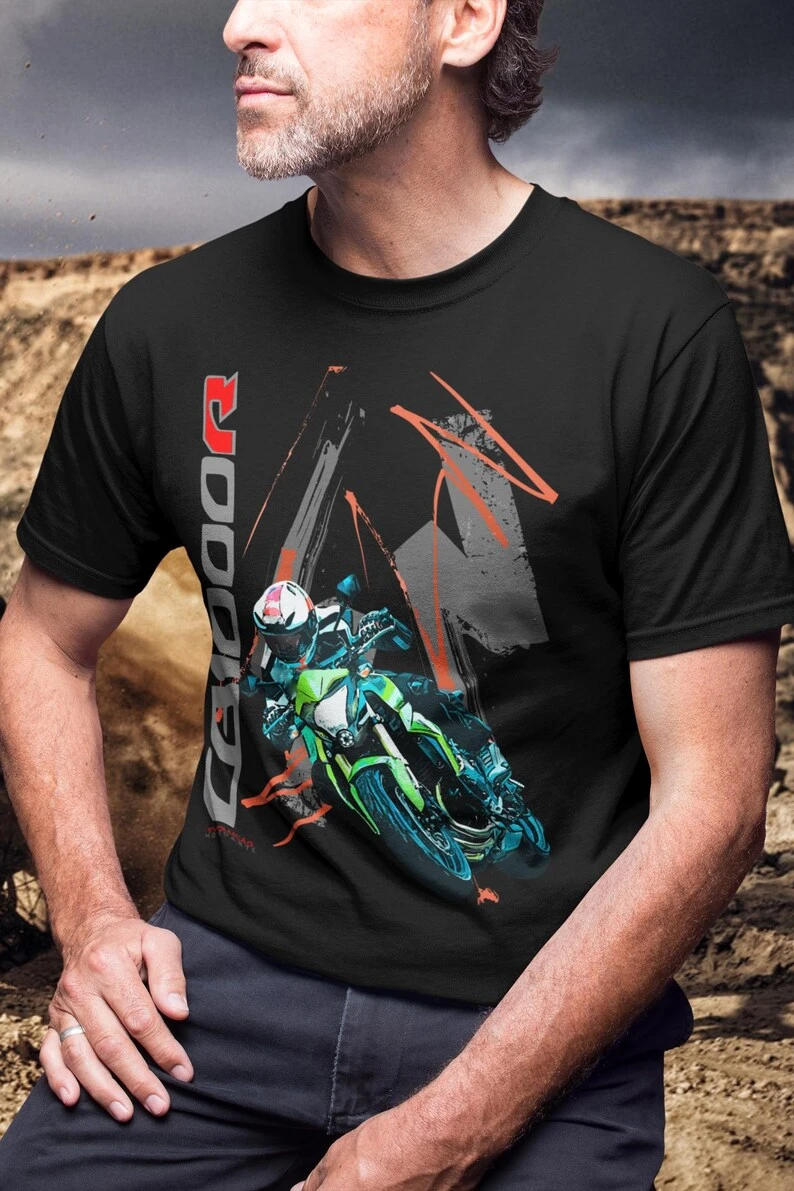 CB1000R Streetfighter T-shirt The Original Urban Brawler Inline Four Motorcycle Tee for Men Rider Cotton T-shirt Unisex